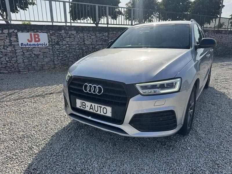 Usado Audi Q3 S-Line 150 HP (110 kW) 2018 Cinzento SUV