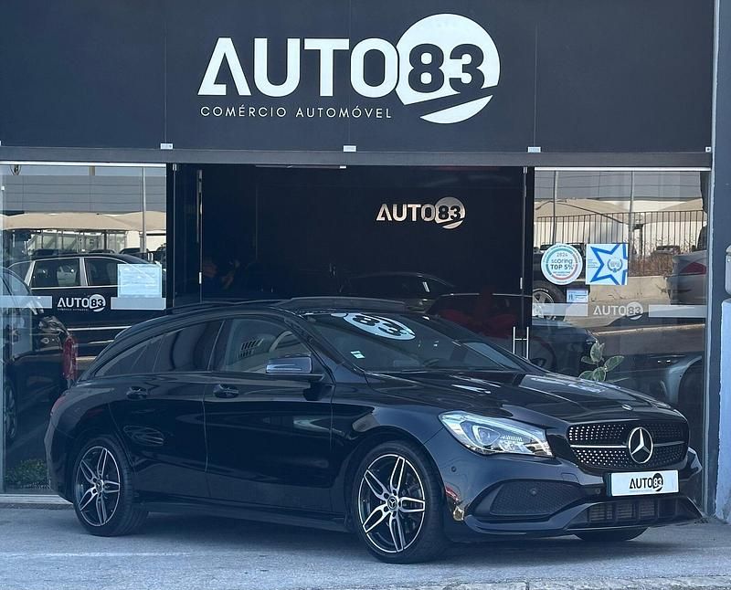 Preto Usado 2018 Mercedes CLA220 Shooting Brake AMG line Carrinha | € 24.990 (Preço justo) - Imagem 1/1