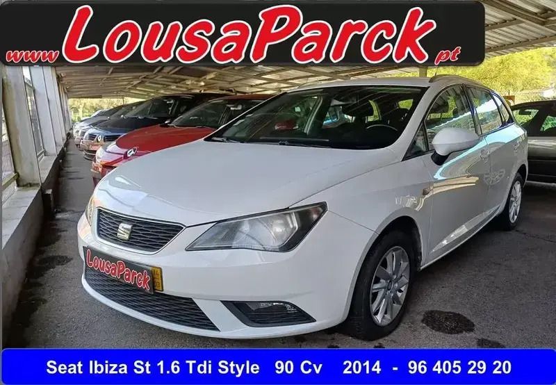 Branco Usado 2014 Seat Ibiza ST Style Carrinha | € 9.900 (Preço elevado) - Imagem 1/4