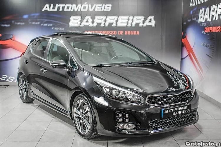 Preto Usado 2017 Kia Ceed GT GT-Line Citadino | € 14.500 (Super Preço) - Imagem 1/1