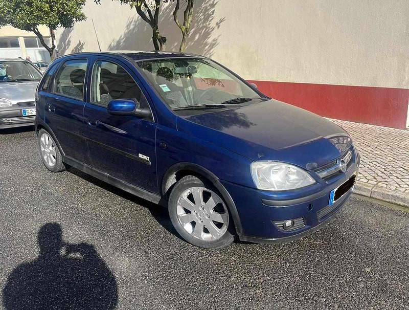 Usado Opel Corsa 75 HP (55 kW) 2003 Azul Citadino