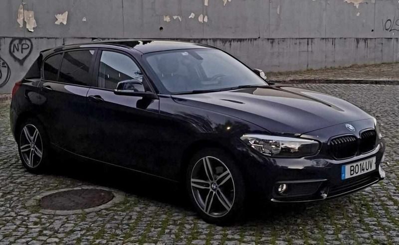 Usado BMW 116 116 HP (85 kW) 2018 Preto Citadino