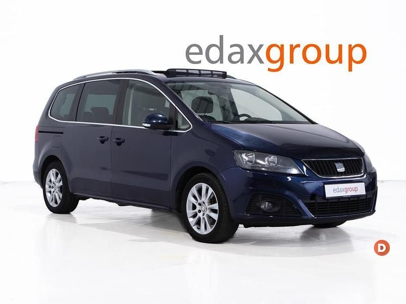 Azul Usado 2013 Seat Alhambra Monovolume | € 8.890 - Imagem 1/4