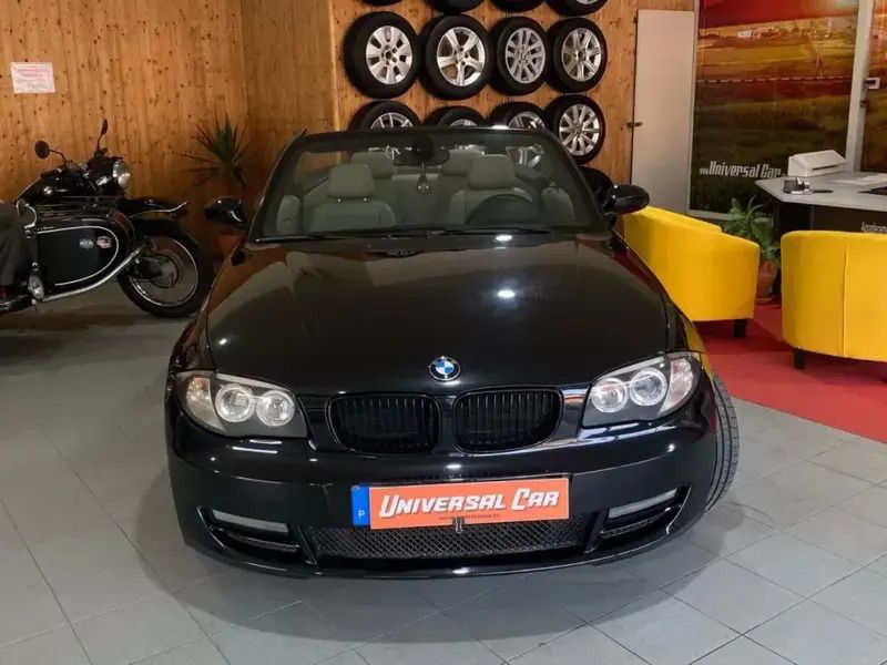 Usado BMW 120 Cabriolet 177 HP (130 kW) 2008 Preto Cabrios
