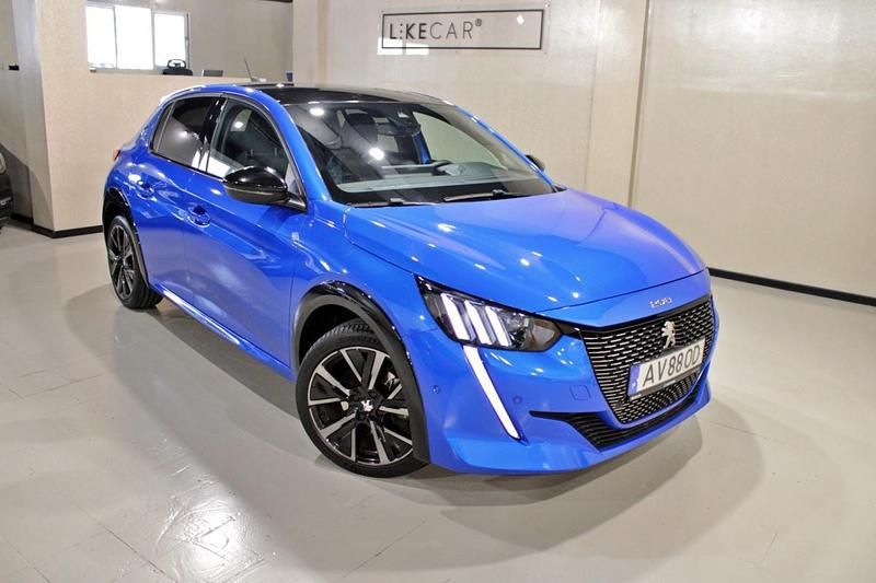 Azul Usado 2023 Peugeot 208 Citadino | € 17.990 (Preço justo) - Imagem 1/4
