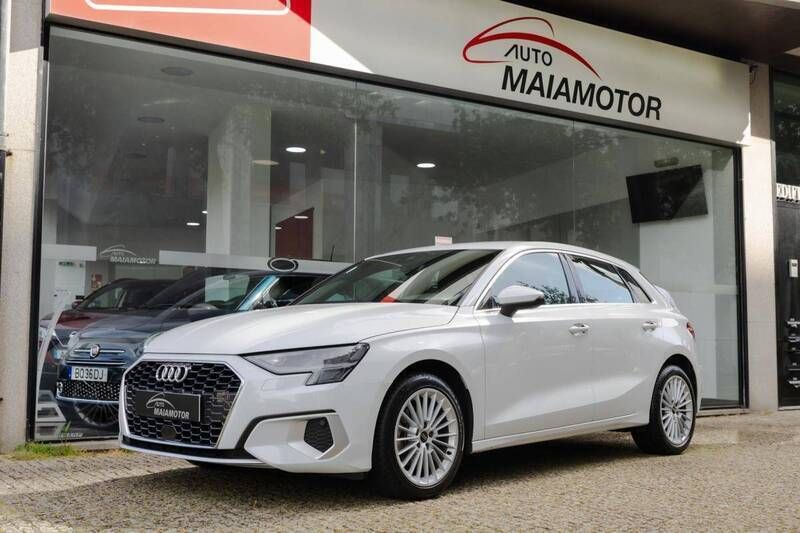 Branco Usado 2023 Audi A3 Advanced | € 24.890 (Bom preço) - Imagem 1/4