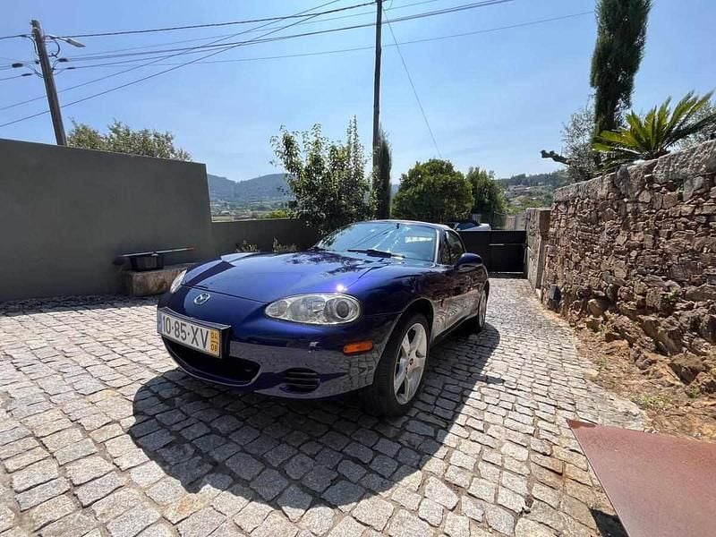 Azul Usado 2004 Mazda MX5 Cabrios | € 11.750 - Imagem 1/4