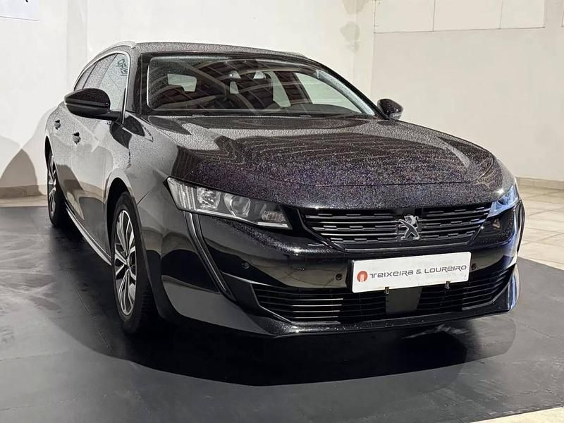 Usado Peugeot 508 SW Allure 130 HP (95 kW) 2019 Preto Carrinha