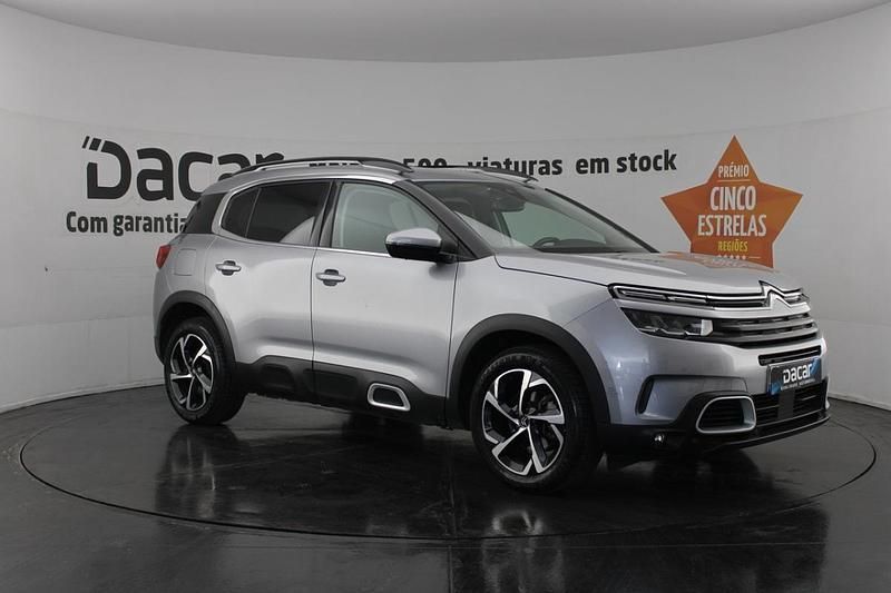 Cinza Usado 2021 Citroën C5 Aircross Feel SUV | € 17.899 (Preço justo) - Imagem 1/4