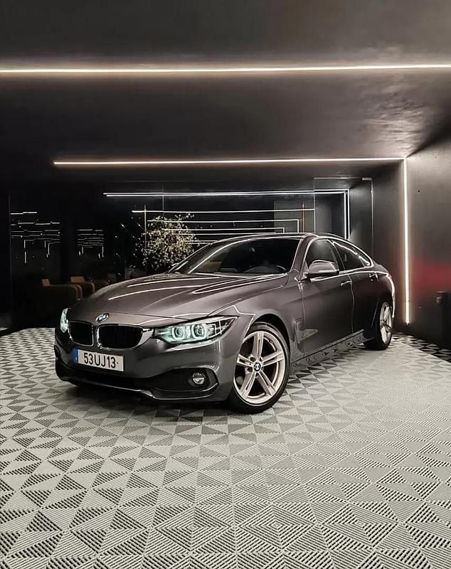 Usado BMW 420 190 HP (139 kW) 2018 Cinzento Coupé