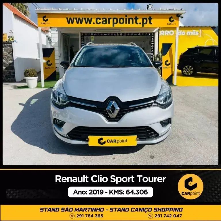 Usado Renault Clio IV LIMITED 90 HP (66 kW) 2019 Cinzento Carrinha