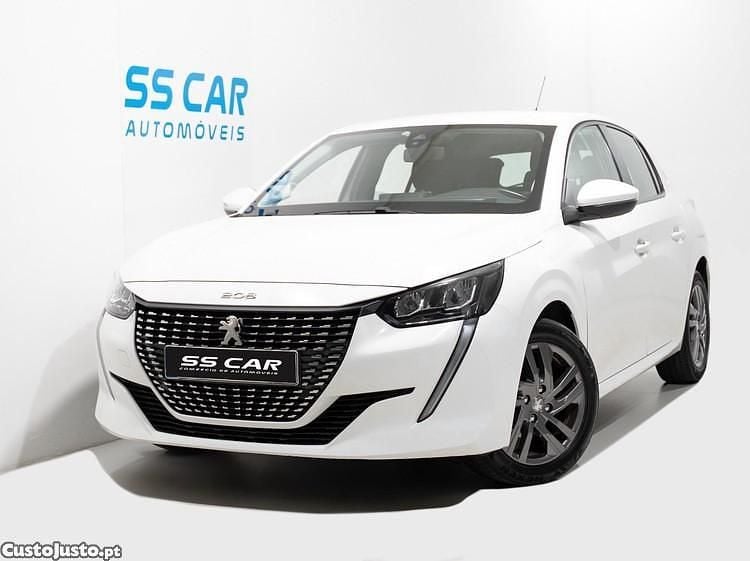 Branco Usado 2021 Peugeot 208 Active Citadino | € 11.750 (Bom preço) - Imagem 1/1