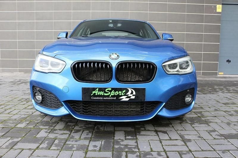 Usado BMW 118 M Sport 150 HP (110 kW) 2017 Azul Citadino
