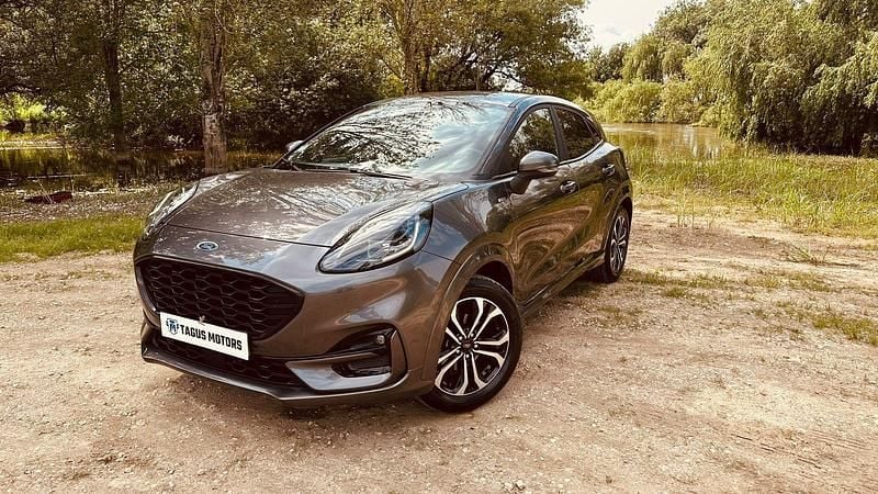 Castanho Usado 2022 Ford Puma Gen-E ST-Line | € 19.950 - Imagem 1/4