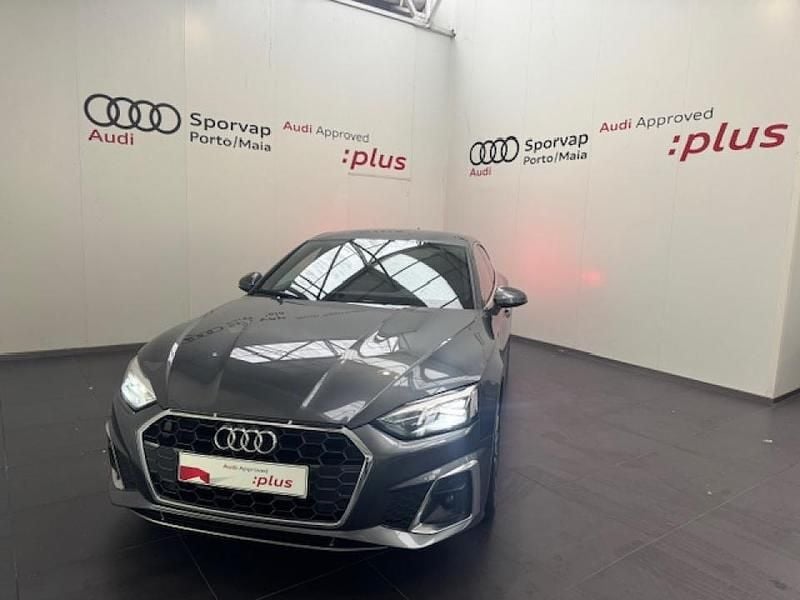 Usado Audi A5 S-Line 163 HP (119 kW) 2023 Cinzento Coupé