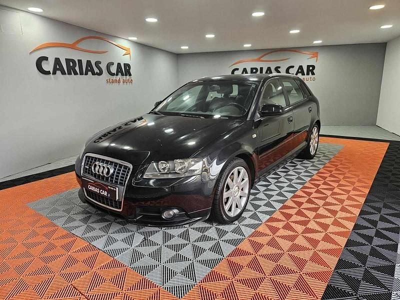 Preto Usado 2007 Audi A3 S-Line Citadino | € 7.990 (Bom preço) - Imagem 1/4