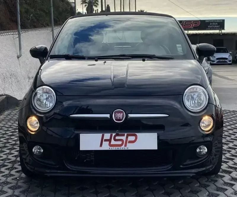 Usado Fiat 500C Sport 105 HP (77 kW) 2015 Preto Cabrios