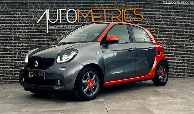 Usado Smart ForFour Passion 71 HP (52 kW) 2015 Cinza Citadino