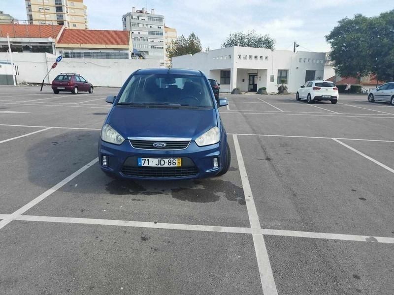 Azul Usado 2007 Ford C-MAX Monovolume | € 3.750 (Bom preço) - Imagem 1/4