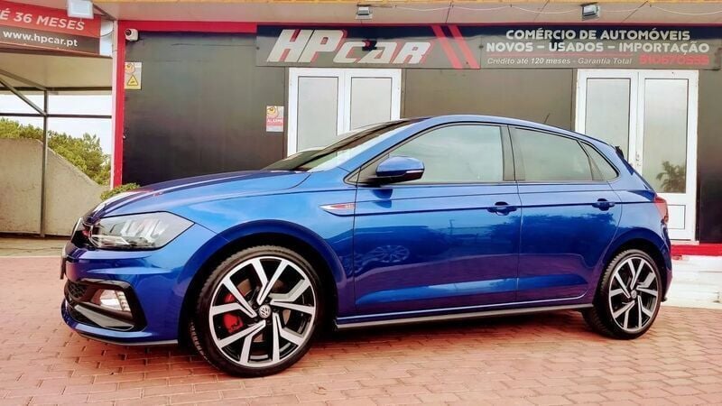 Azul Usado 2019 VW Polo GTI | € 23.990 - Imagem 1/4