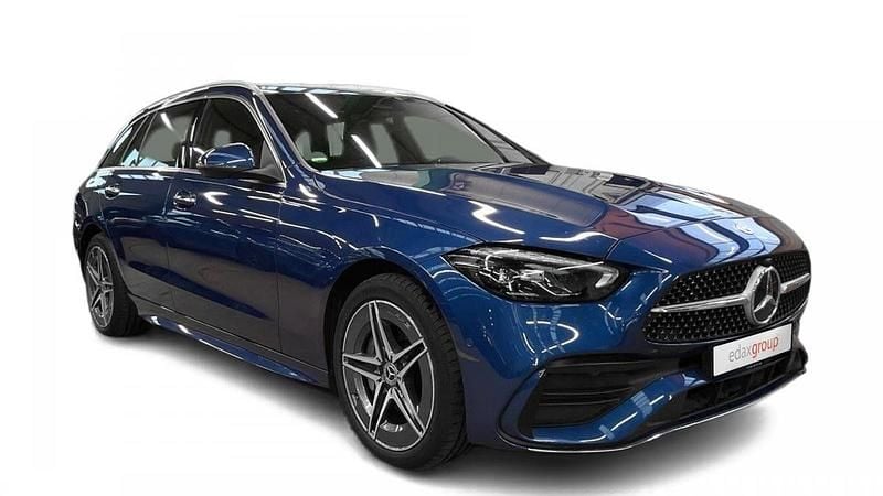 Azul Usado 2022 Mercedes C300 AMG line Carrinha | € 39.990 (Bom preço) - Imagem 1/4