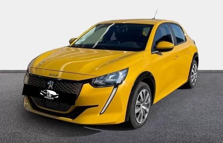 Usado Peugeot e-208 Active 100 kW (136 HP) 2021 Amarelo Citadino