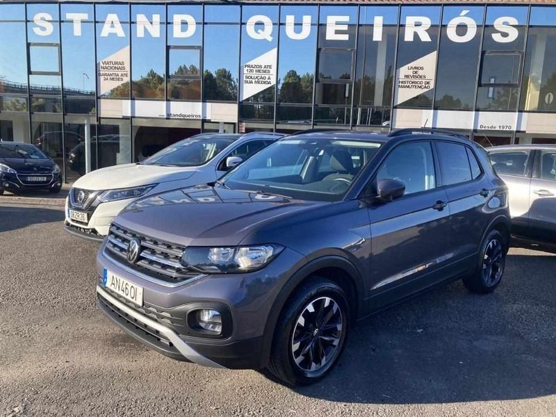 Cinzento Usado 2022 VW T-Cross Life SUV | € 21.990 (Preço elevado) - Imagem 1/4