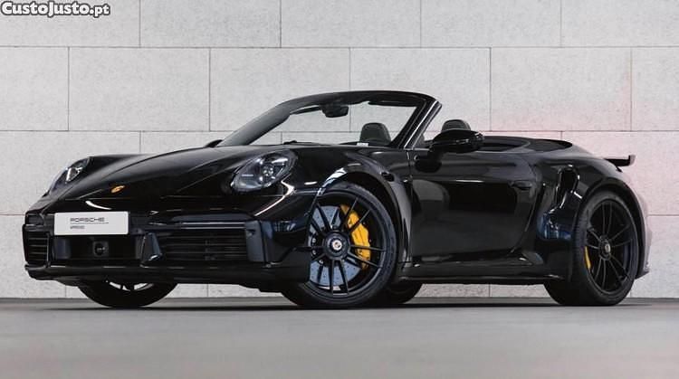 Preto Usado 2021 Porsche 911 Turbo S Cabrios | € 244.900 - Imagem 1/1