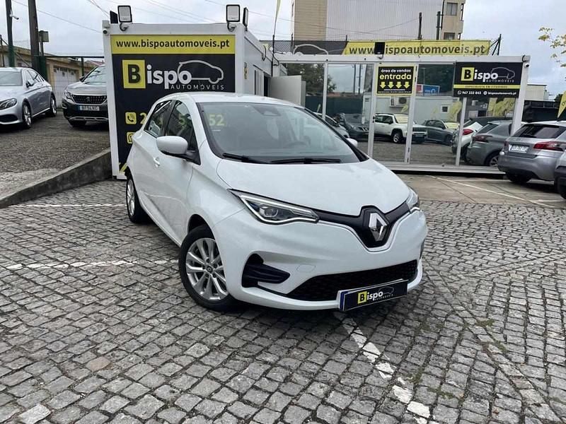 Branco Usado 2021 Renault Zoe LIMITED Citadino | € 19.997 (Caro) - Imagem 1/4