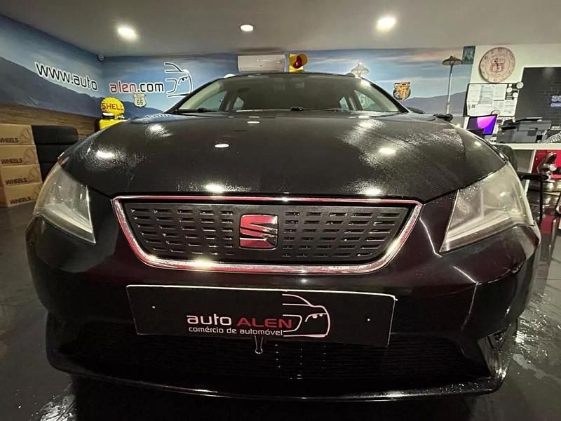 Usado Seat Leon ST Style 115 HP (84 kW) 2016 Preto Carrinha