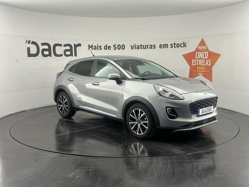 Cinza Usado 2021 Ford Puma SUV | € 15.999 (Bom preço) - Imagem 1/4