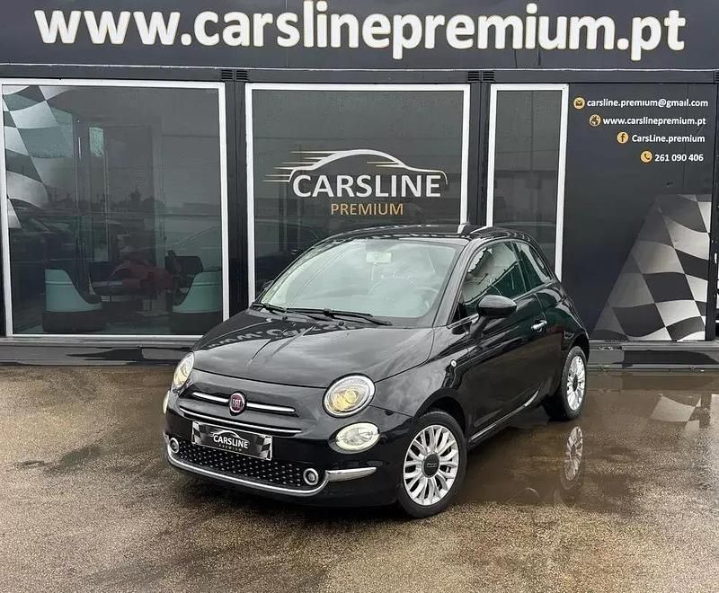Preto Usado 2019 Fiat 500 Lounge Citadino | € 9.900 (Super Preço) - Imagem 1/4