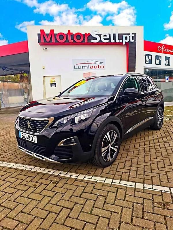 Preto Usado 2020 Peugeot 3008 Allure SUV | € 18.600 (Preço justo) - Imagem 1/4