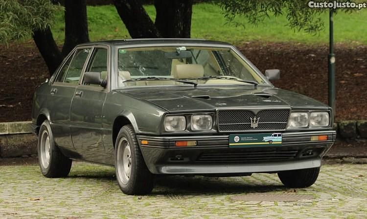 Cinza Usado 1988 Maserati 420 Sedan | € 17.500 - Imagem 1/1