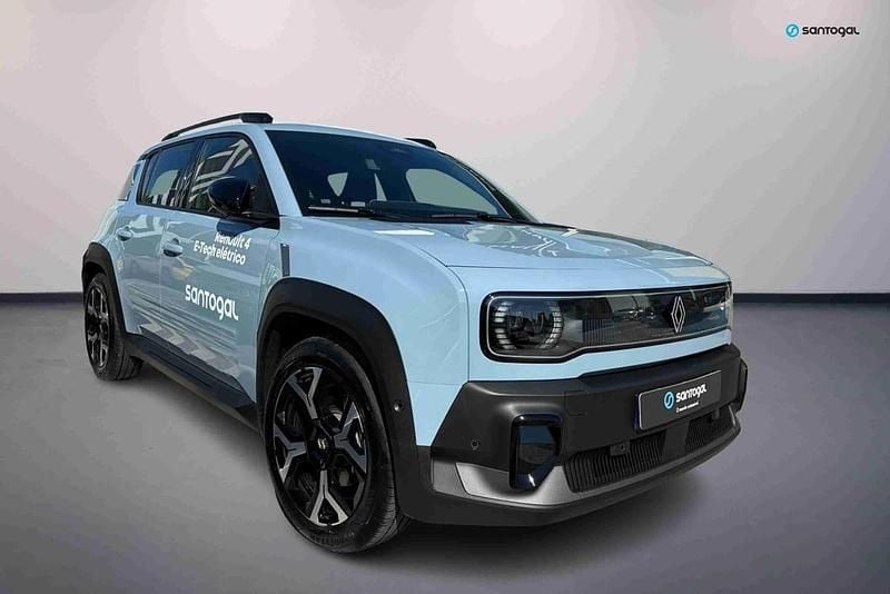 Azul Novo 2025 Renault 4 E-Tech Techno SUV | € 38.490 - Imagem 1/4