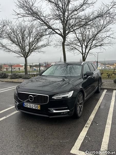 Usado Volvo V90 190 HP (139 kW) 2018 Preto Carrinha