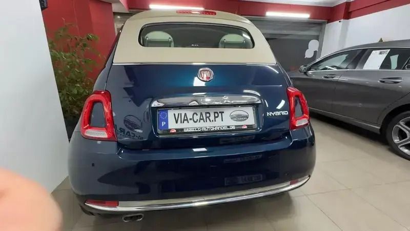Usado Fiat 500C Rock 70 HP (51 kW) 2020 Azul Cabrios
