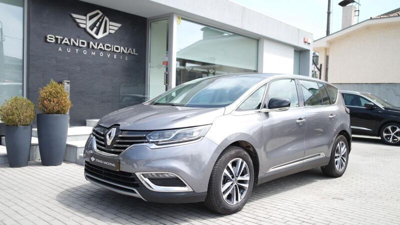 Cinza Usado 2018 Renault Espace Zen Monovolume | € 22.900 (Caro) - Imagem 1/4