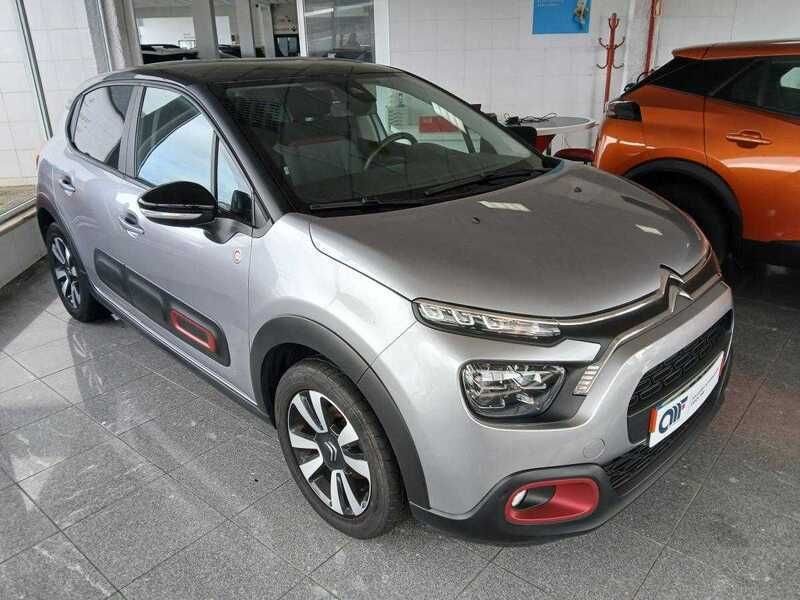 Cinza Usado 2021 Citroën C3 Citadino | € 15.900 (Preço justo) - Imagem 1/4