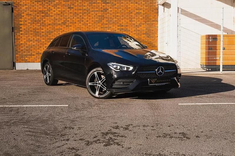 Usado Mercedes CLA250e AMG line 218 HP (160 kW) 2021 Preto Sedan