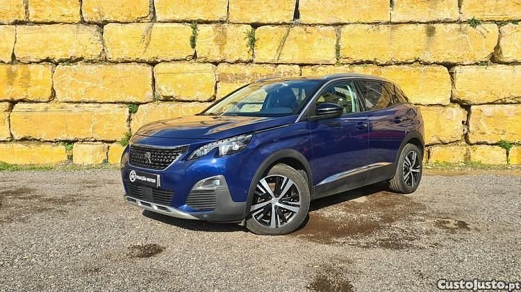 Azul Usado 2019 Peugeot 3008 Allure SUV | € 21.950 (Preço elevado) - Imagem 1/1