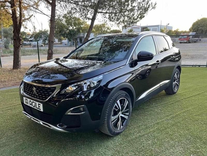 Usado Peugeot 3008 131 HP (96 kW) 2019 Preto SUV