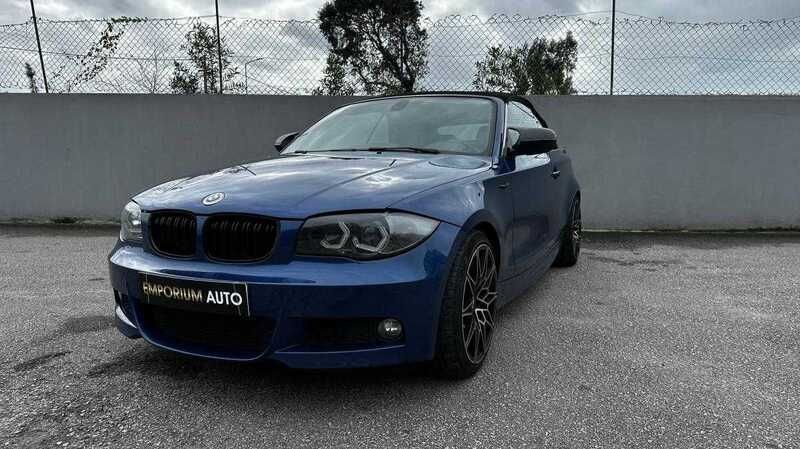 Usado BMW 123 Cabriolet 204 HP (150 kW) 2010 Azul Cabrios