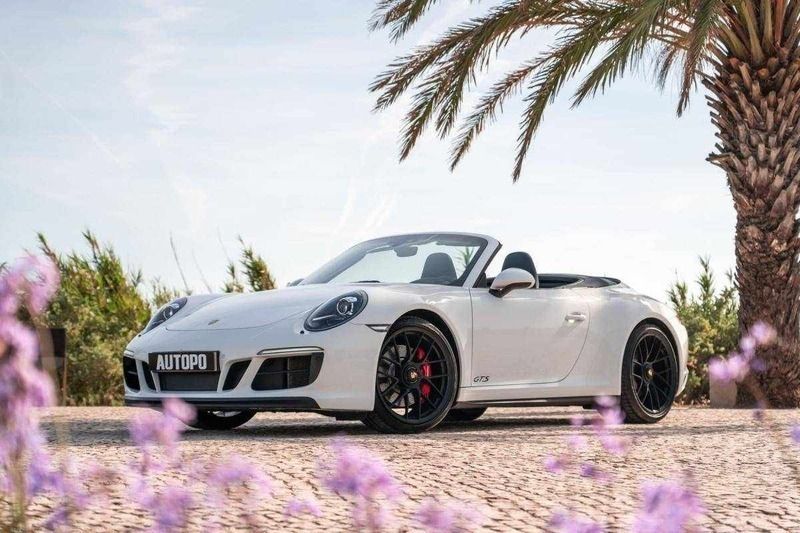 Branco Usado 2018 Porsche 911 Cabrios | € 159.900 - Imagem 1/4