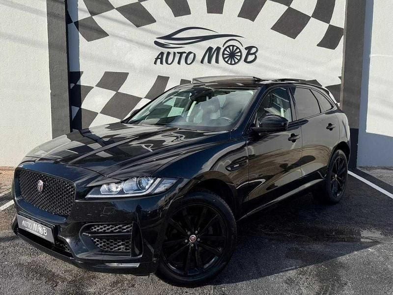 Preto Usado 2017 Jaguar F-Pace R-Sport SUV | € 26.889 (Preço justo) - Imagem 1/4