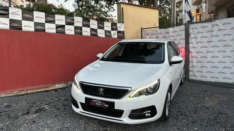 Branco Usado 2018 Peugeot 308 SW Style Carrinha | € 12.900 (Bom preço) - Imagem 1/4