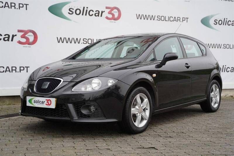 Preto Usado 2008 Seat Leon Ecomotive Citadino | € 9.500 (Preço justo) - Imagem 1/4