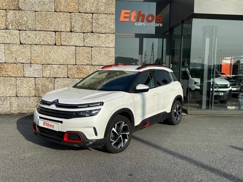 Branco Usado 2019 Citroën C5 Aircross SUV | € 17.900 (Preço elevado) - Imagem 1/4