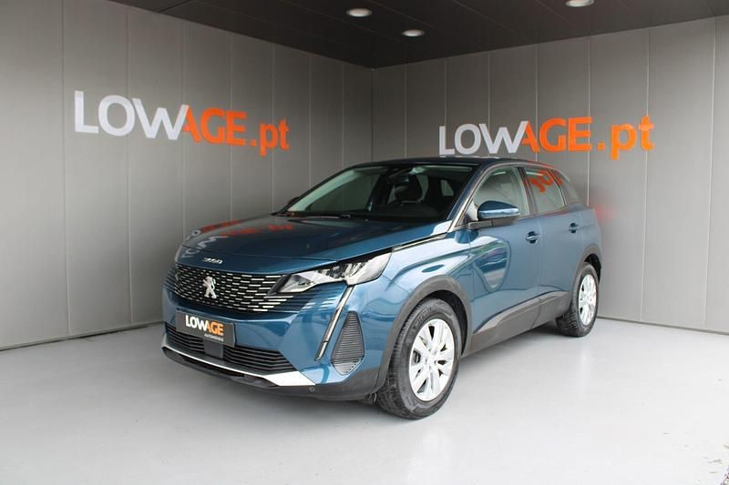 Azul Usado 2021 Peugeot 3008 Active SUV | € 19.900 (Bom preço) - Imagem 1/4