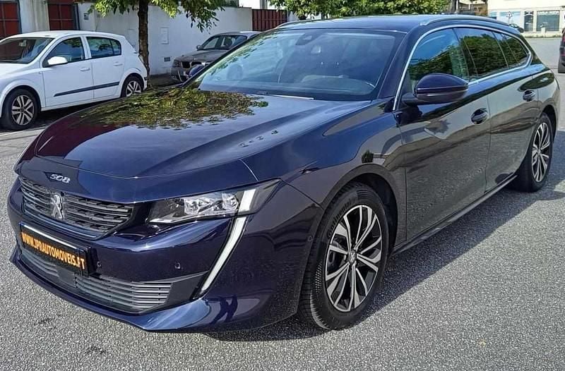 Roxo Usado 2021 Peugeot 508 Allure Carrinha | € 19.490 - Imagem 1/4
